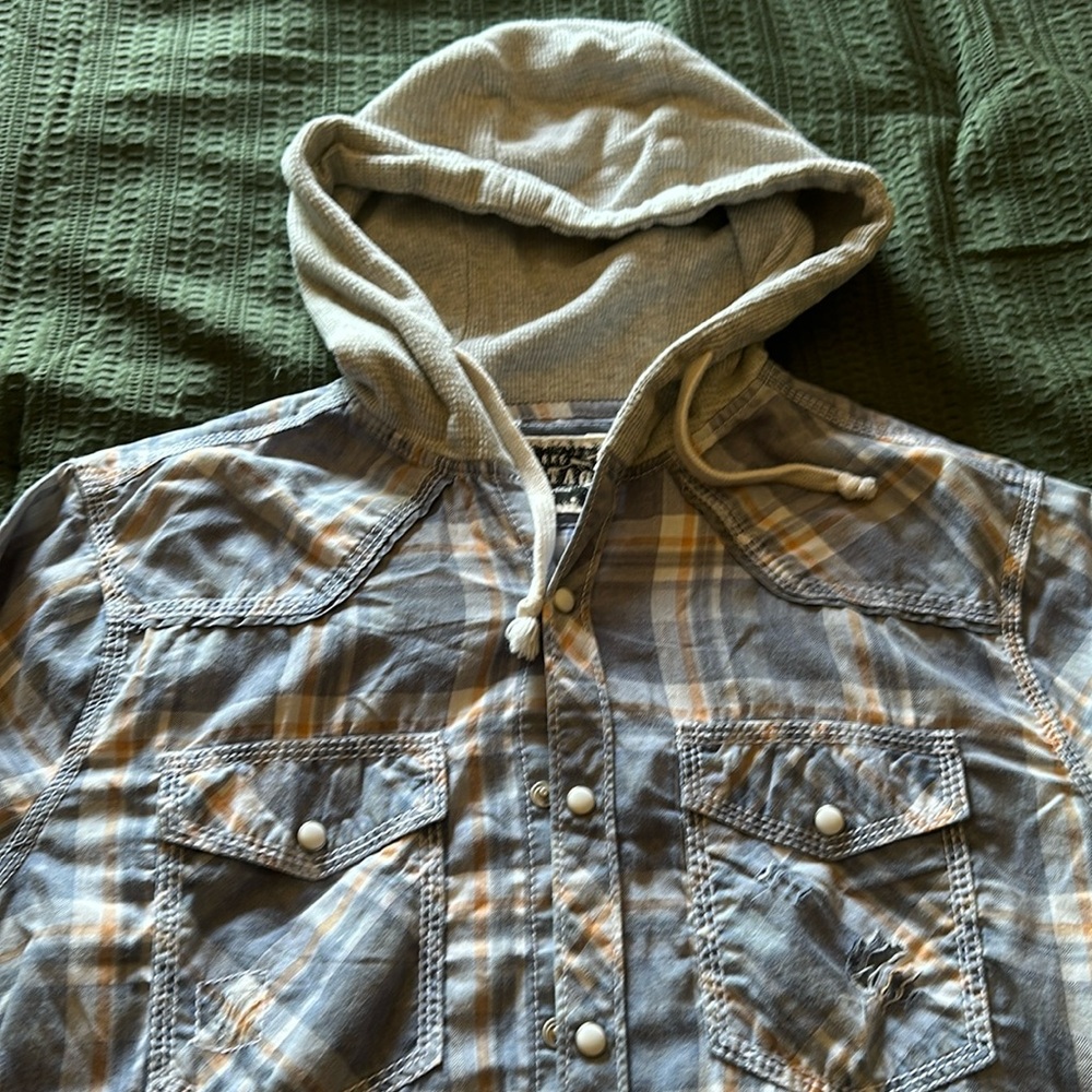 Shirt with hood